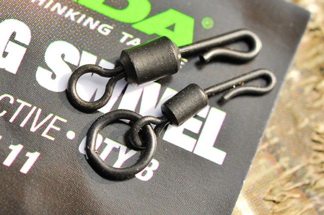 Korda Quick Change Ring Swivels - Click Image to Close